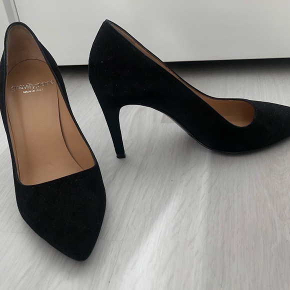 Gravitypope Shoes - New Gravitypope Black Heels